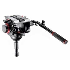 Image of Manfrotto 509HD Pro Fluid Video Head with 100mm Half Ball (BNIB)