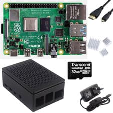 Image of Raspberry Pi 4 Model B 8GB RAM Complete Starter Kit with Preloaded OS