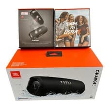 Image of JBL Charge 5 Bluetooth Portable Wireless Speaker - Black (Brand New Sealed)