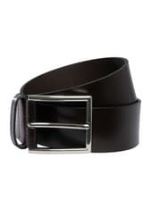Image of HUGO Men's Giaspo Leather Belt, Brown