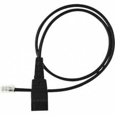 Image of Jabra Replacement QD to RJ10 Bottom Cable Brand New 8800-00-01