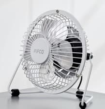 Image of PIFCO USB Desk Fan 4” Perfect For Cooling Down Portable Easy To Use,White