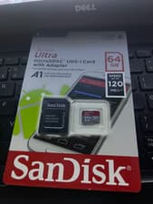 Image of SanDisk 64 GB Ultra® microSDXC 120MB/s A1 Class 10 UHS-I
