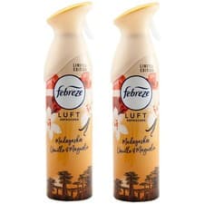 Image of Febreze Air Freshener MADAGASCAR Vanilla & Magnolia 2 X 185Ml Eliminates Odors