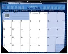 Image of Collins - Colplan - 2026 12 Month Calendar Year A2 Monthly Desk Planner...