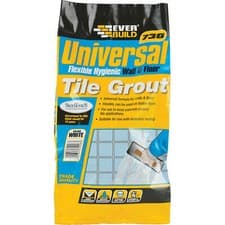 Image of Everbuild Universal Flexible Tile Grout Grey 5kg