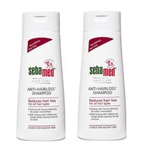 Image of Sebamed Anti- Hairloss Shampoo| Reduces Hairloss 200ml - Pack of 2 free shipping