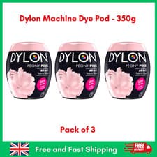 Image of Dylon Machine Dye Pods 350g Fabric Colour Dye All Colours Available in Pack of 3