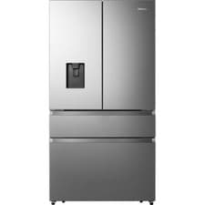 Image of Hisense RF749N4SWSE PureFlat 91cm Frost Free American Fridge Freezer Stainless
