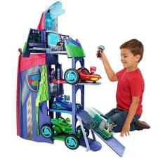 Image of PJ Masks 2-in-1 Transforming Mobile HQ Playset – Save the Night Tower