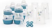 Image of MAM Easy Start Anti-Colic Bottle Starter Set with 4 Bottles and Soother