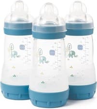 Image of MAM Easy Start Self Sterilising Anti-Colic Baby Bottle Pack of 3 3 x 260 ml, MAM