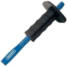 Image of Draper Octagonal Shank Cold Chisel with Hand Guard, 19 x 250mm (Display Packed)
