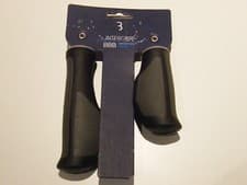 Image of BBB intergrips handlebar grips black/grey 92mm/132mm cycling bike accessories