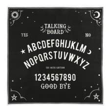 Image of Talking Board Altar Cloth Cotton Wicca Occult Divination Spirit Contact 70x70 cm