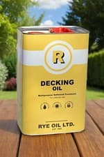 Image of Decking Oil 5 Litre 5L  - Clear Matt Treatment - UV Guard - TIN