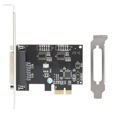 Image of B- PCIE To Parallel Port Card Print Port LPT PCI-E LPT Printer Card Adapter DB25