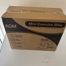 Image of AGM Mini Exercise Bike Arm&Leg Pedal Machine Foot Cycle Digital Under Desk Bike