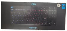 Image of LOGITECH G PRO Mechanical Gaming Keyboard - Black UK Layout GX Blue Clicky BNIB