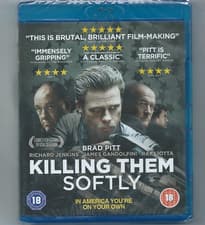 Image of Killing Them Softly Blu-ray 2012 Film Rated 18 Drama Crime 97 Minutes Sealed