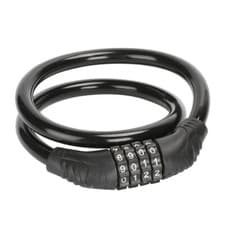 Image of Combination Number Code Bike Bicycle Cycle Lock 12mm x 650mm Steel Cable Chain
