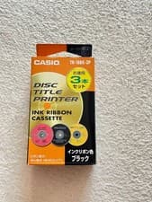 Image of Casio TR-18BK-3P Black Ink Ribbon Disc Title Printer 3pcs