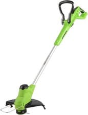 Image of Greenworks G24LT28 24V Cordless Grass Trimmer with 1 x 24v 2Ah battery & charger
