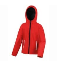 Image of Result Core Kids TX Performance Hooded Soft Shell Jacket RS224B