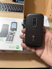Image of New Doro 7030 Black Unlocked Senior 4G SOS Wi-Fi Calling Mobile Phone Boxed