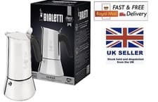 Image of Bialetti Venus 10 Cup Stovetop Espresso Coffee Maker, Stainless, FREE Royal Mail