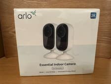 Image of *SEALED * 2 x ARLO ESSENTIAL 2ND GEN INDOOR 2K SECURITY CAMERAS - GENERATION .