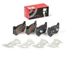 Image of Brembo P 85 181 Disc Brake Brake Pad Set Front Fits Audi Q5,  Seat, Skoda, VW