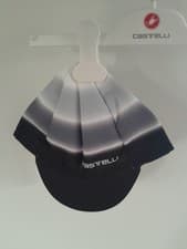Image of Castelli Cycling Dolce Summer Cycling Cap Grey/Black Fade