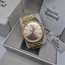 Image of Vivienne Westwood VV240PKGD Ladies Seymour Watch Brand New With Gift Box & Tags!