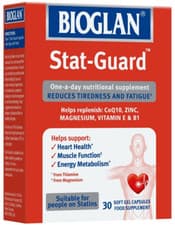 Image of Bioglan Stat Guard, contains CoQ10, Zinc, Vitamin E, B1 and... 