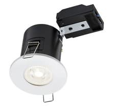 Image of Knightsbridge Downlight VFCDW 230V IP20 Fixed GU10 Fire-Rated Downlight - WHITE