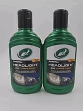 Image of 2 X Turtle Wax Headlight Cleaner & Sealant Liquid Increases Brightness 300Ml