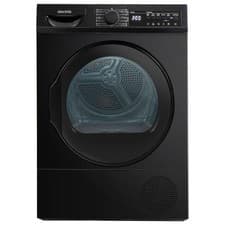 Image of electriQ 12kg Heat Pump Tumble Dryer Black Sensor Dry Quick Dry A++ Rated