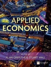 Image of Applied Economics, Alan Griffiths, Paperback