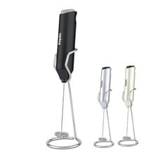 Image of Keplin Milk Frother - Handheld, Electric Milk Foam Maker with Stainless Steel