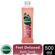Image of 3xMulti-Choice Radox 100% Nature Inspired Fragrance Bath Soak 500ml, Pick & Mix