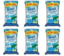 Image of 6 x Duzzit Pack of 50 Disinfectant Wipes Kills 99.9% Of Germs