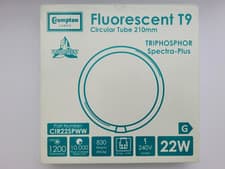 Image of Crompton CIR22SPWW 22W T9 Circular Fluorescent Tube - Warm White 210mm