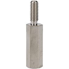 Image of R-TECH Hex Threaded M-F Spacer Brass 5mm A/F M3 15mm - Pack Of 25
