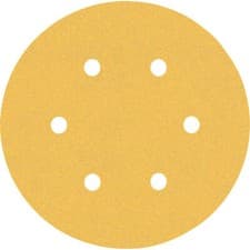 Image of Bosch EXPERT C470 Red Wood Top Sanding Discs 150mm 150mm 120g Pack of 50