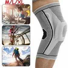 Image of The Ultra Knee Elite Knee Sleeve Brace Total Compression Orthotics for Sports UK