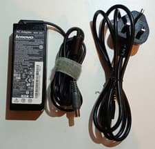 Image of Lenovo 20V 4.5A 90W 7.9mm x 5.5mm Round Yellow Tip AC Adapter with UK PLUG