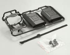 Image of KILLERBODY BLACK PLASTIC JERRY CAN SET KB48429