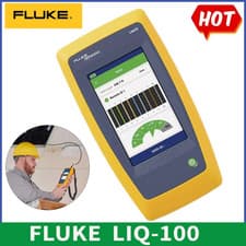 Image of Fluke Networks LIQ-100 Cable Network Tester+Network Tester 10GBASE-T via TCP/IP