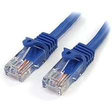 Image of StarTech.com 5m Blue Cat5e Snagless RJ45 UTP Patch Cable - 5 m Patch Cord - Ethe